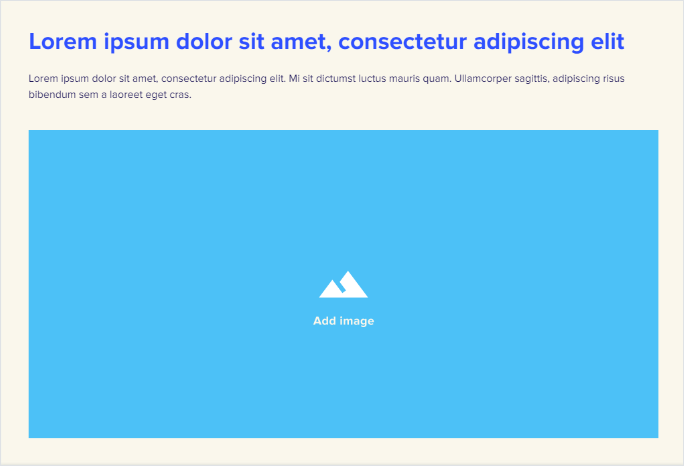 infoBlock2a EDIT mode example