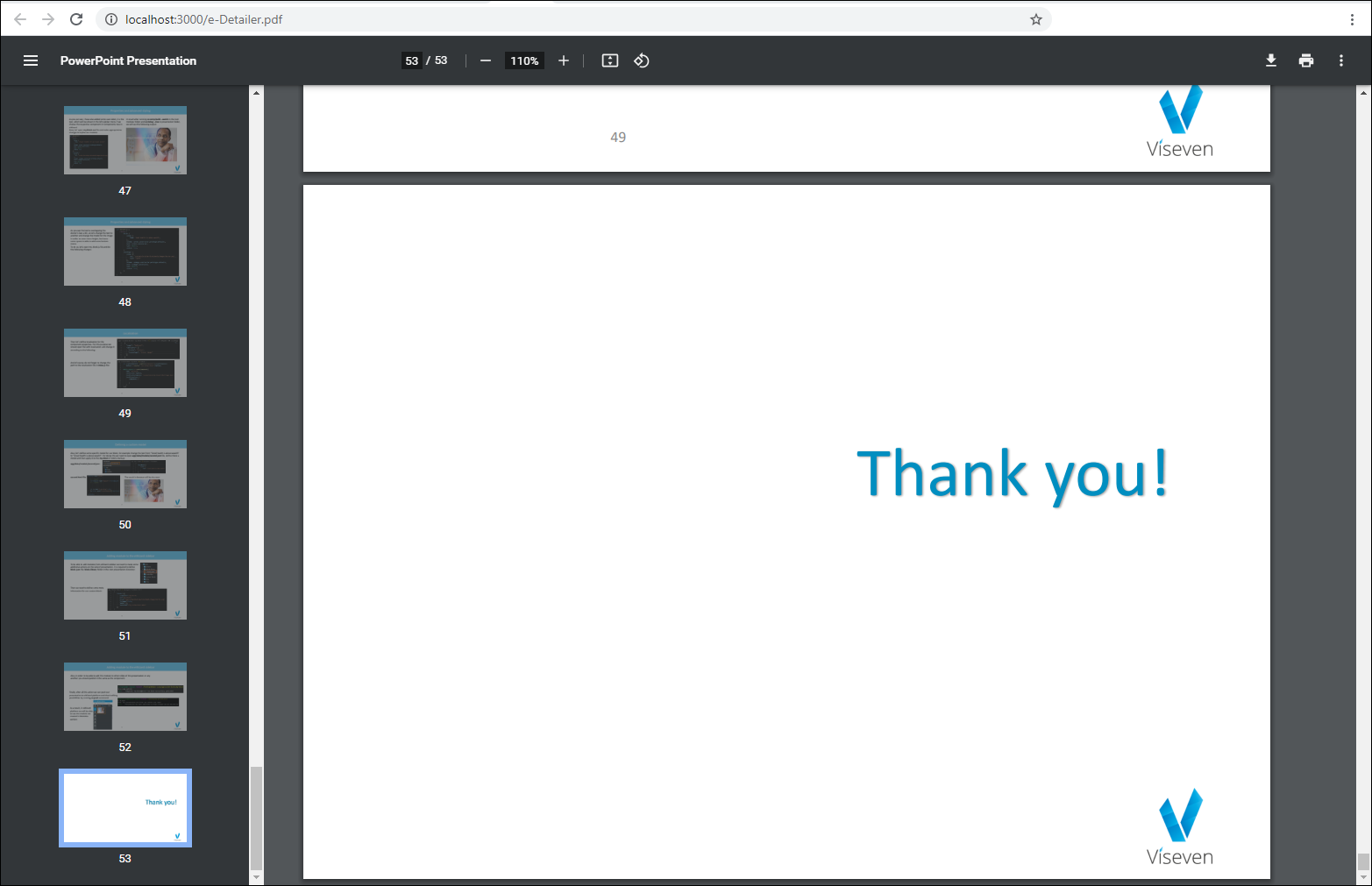 Open document method